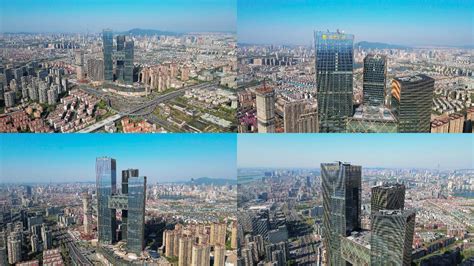 全球最高的三塔连体建筑——南京河西金鹰世界368米主体封顶_飙马商业地产策划公司