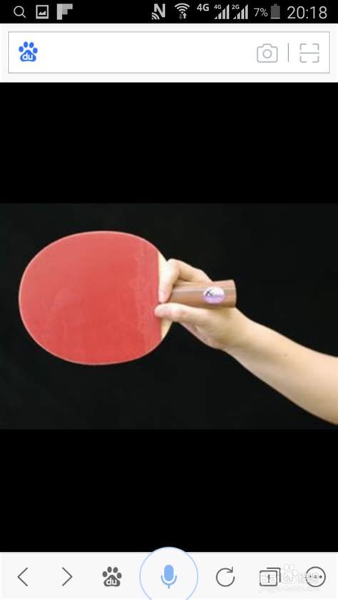 关于乒乓球拍的握法-百度经验
