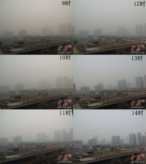 河南多地遭雾霾袭城 官方启动重污染天气预警响应|天气|河南|河南省_新浪新闻