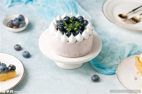 蓝莓蛋糕高清图片下载-正版图片304776258-摄图网