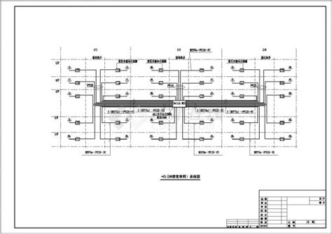 小区宽带网络系统图工程设计CAD图纸_住宅小区_土木在线
