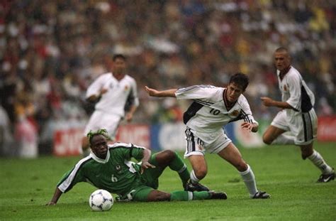 1998年世界杯尼日利亚3-2西班牙，劳尔首秀进球-搜狐大视野-搜狐新闻