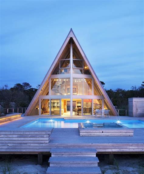 「设计」：A字型房子的再构思Bromley Caldari Architects-搜狐大视野-搜狐新闻
