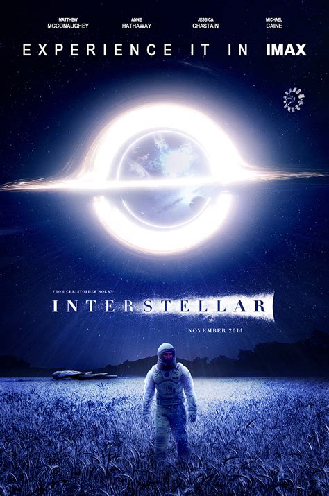 《Interstellar星际穿越》电影宣传海报设计