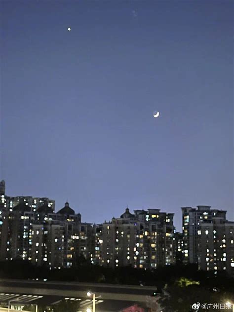 金星伴月，就在今晚！|金星|月球|摄影_新浪新闻