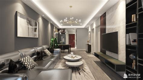 白沙 - 中式风格两室两厅装修效果图 - 凡设计效果图 - 每平每屋·设计家