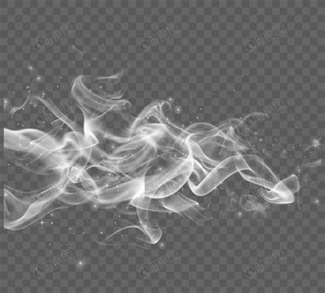 梦幻创意感白色烟雾图案元素素材下载-正版素材401856101-摄图网