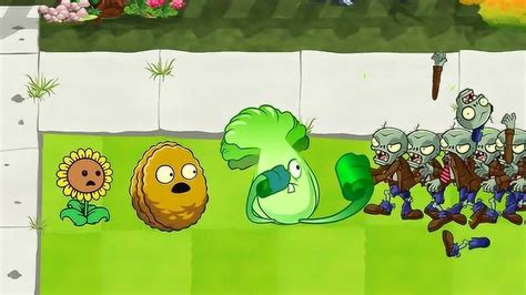 植物大战僵尸GW动画 超级卷心菜投手PK僵尸