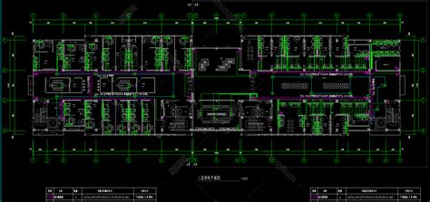 原创机房工程系统图常用弱电CAD图纸，机房弱电CAD施工图纸下载 - 易图网