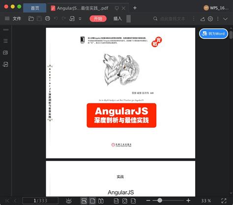 AngularJS深度剖析与最佳实践pdf电子书下载-码农书籍网