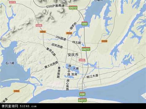 安庆市地图 - 安庆市卫星地图 - 安庆市高清航拍地图