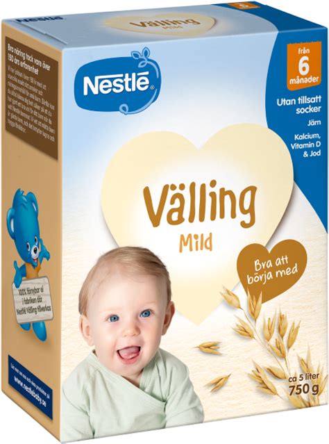 Nestlé Välling Mild Från 6 månader | Nestlé Baby&you