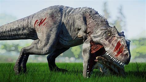 巨兽龙 Vs 食肉牛龙 争夺领土 🌍 - 侏罗纪世界进化 Mods_腾讯视频