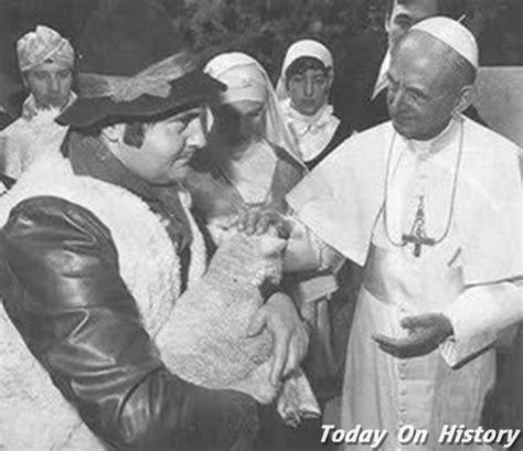 1897年9月26日罗马教宗、真福教皇、保罗六世出生 - 历史上的今天