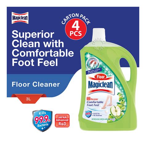 Magiclean Floor Cleaner - Refreshing Green Apple | NTUC FairPrice