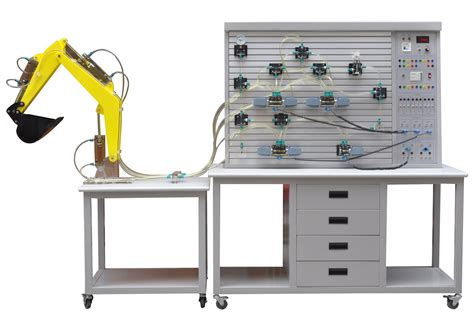 液压PLC控制实验装置（挖掘机）,液压PLC控制实验台-上海茂育公司