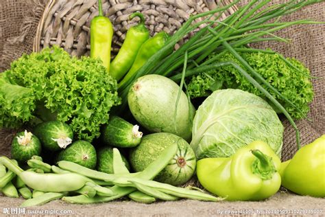 绿色蔬菜有机蔬菜摄影图__蔬菜_生物世界_摄影图库_昵图网nipic.com