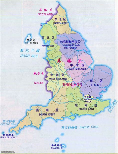英国地图_英国地图中文版_英国地图高清全图_地图窝