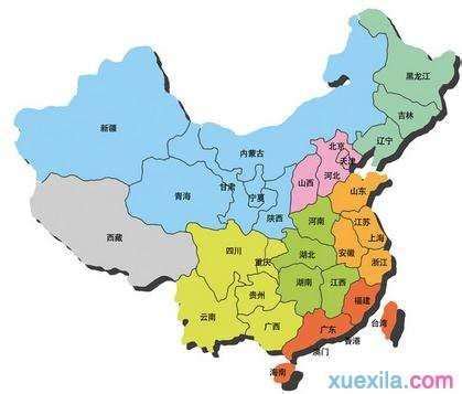 中国34个省的简称速记_中国34个省会简称对照表 - 随意云