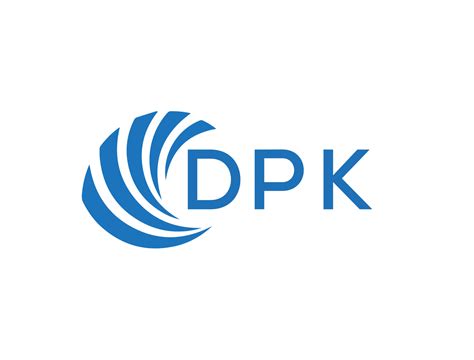 logotipo de dpk. carta dpk. diseño del logotipo de la letra dpk ...