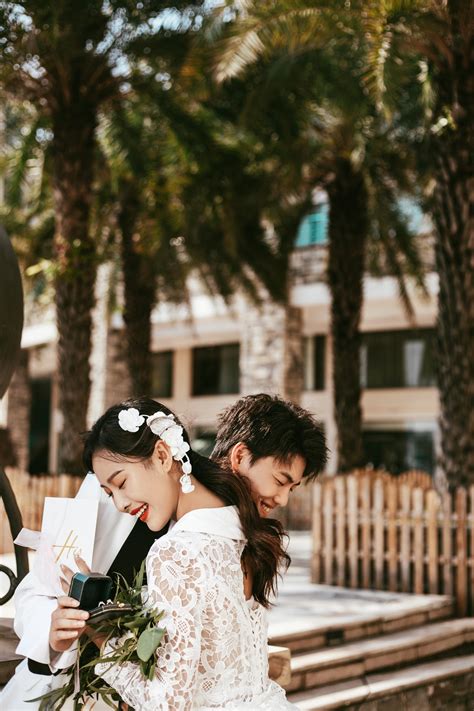 龙井茶园小清新婚纱照-来自杭州魔方婚纱摄影客照案例 |婚礼精选
