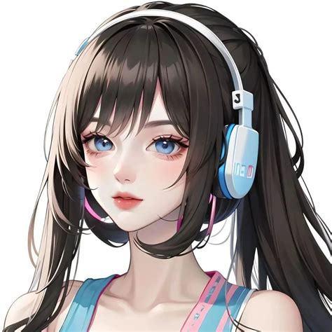 电竞温柔头像女生