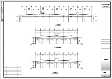 莆田市某服装厂5050平米6层钢混框架结构办公楼建筑结构设计CAD图纸_钢混结构_土木在线