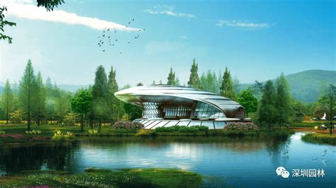 深圳园林设计作品 | 九江芳兰湖湿地公园