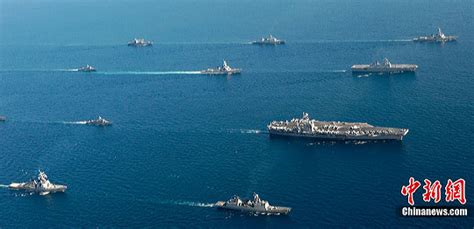 美韩日海军演结束规模空前 未来月月演习到年底_中国网