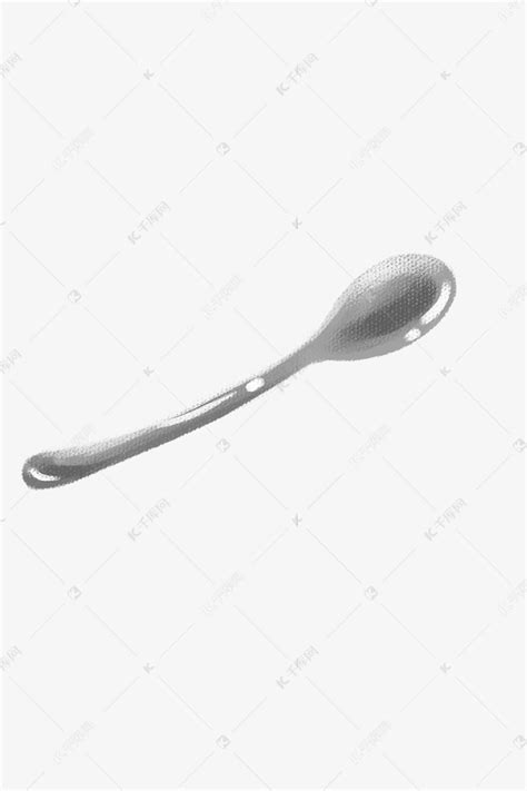一个白色的勺子素材图片免费下载-千库网