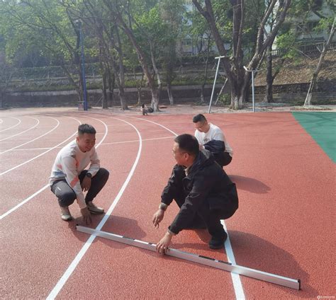 杭州宝力体育设施工程有限公司承建龙游县职业教育中心400米田径场正式落成