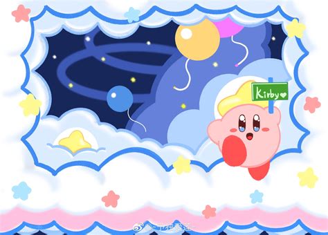 星之卡比 Kirby - 堆糖，美图壁纸兴趣社区