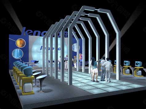 机器人展厅分享 现代科技的展示|空间|家装设计|室内设计盈盈 - 原创作品 - 站酷 (ZCOOL)