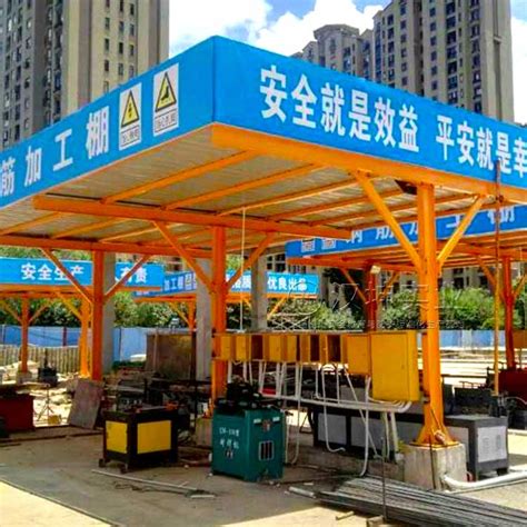 武汉定型钢筋加工棚定制 西安工地钢筋加工区厂家 - 八方资源网