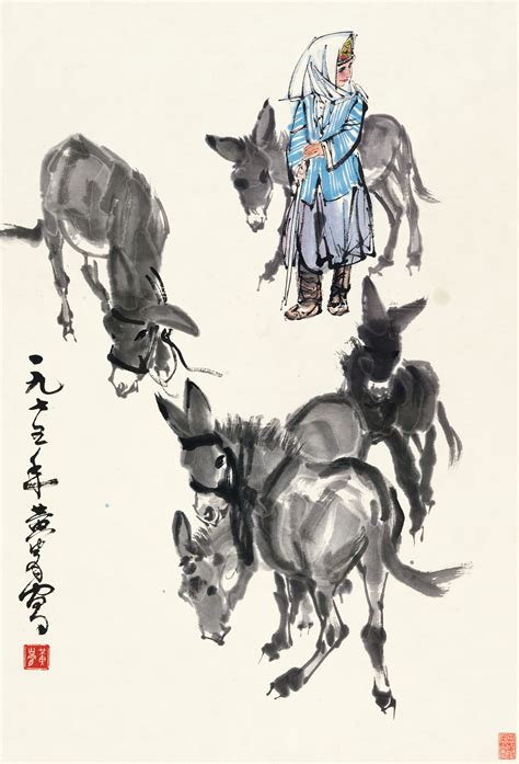 矢量卡通小女孩骑在驴驴背上场景元素PNG图片素材下载_矢量PNG_熊猫办公