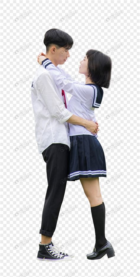 校园情侣图片