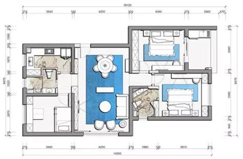 室内设计布局优化室内空间分割室内改造空间划分效果图_一方远行-站酷ZCOOL