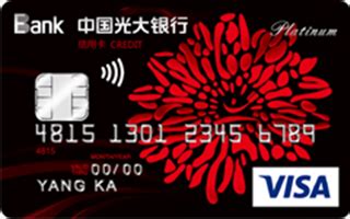 光大阳光商旅VISA金卡—金投信用卡