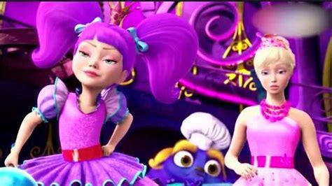 芭比动画：邪恶小公主和芭比公主，比试魔法_腾讯视频