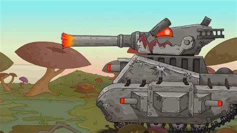 坦克世界动画：小KV大战卡尔44！_腾讯视频