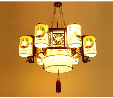 新款 美式轻奢大气客厅灯餐厅卧室铜灯欧式黄古铜灯具全铜吊灯-美间设计