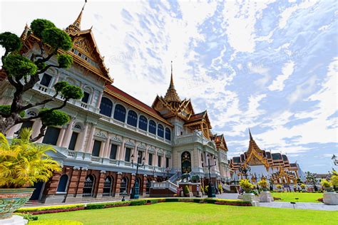 泰国曼谷大皇宫景点高清图片下载-正版图片500895311-摄图网