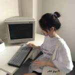 头像女生温柔丸子头