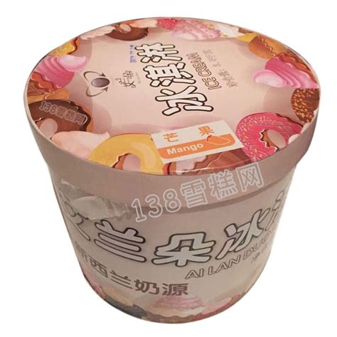 艾兰朵餐饮大桶雪糕芒果味冰淇淋3.5kg 7L的详细介绍 - 138雪糕网商城