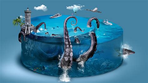 电影《大章鱼》定档9月4号，深海巨兽，狂暴来袭！_手机新浪网