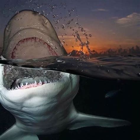 透过镜头近观鲨鱼：大白鲨最致命 - 海洋财富网