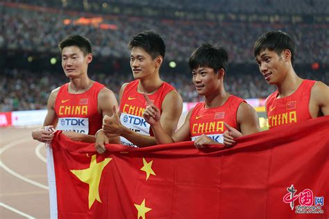 中国队夺世锦赛男子4X100米接力银牌 牙买加四连冠[组图]_图片 ...