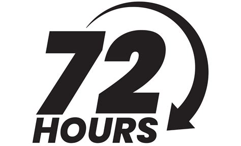 72 horas logotipo em transparente fundo 21286374 PNG