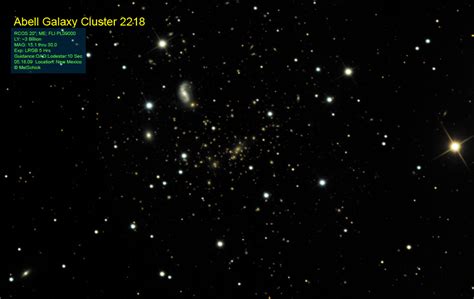 APOD: 2008 February 10 - Abell 2218: A Galaxy Cluster Lens