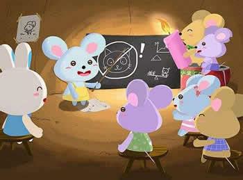 幼儿园故事——老鼠开会PPT课件